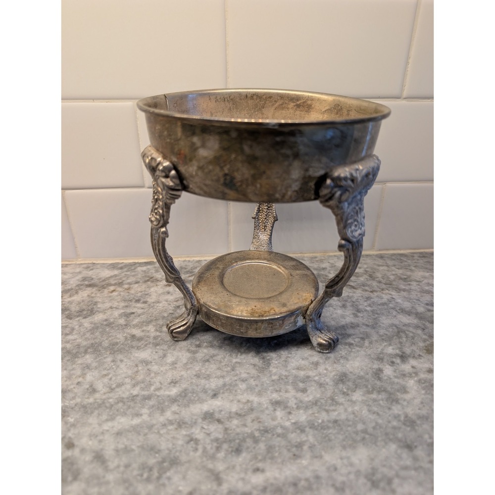 Unbranded Silver Plated Pitcher Stand Ice Guard Kettle Stand Teapot